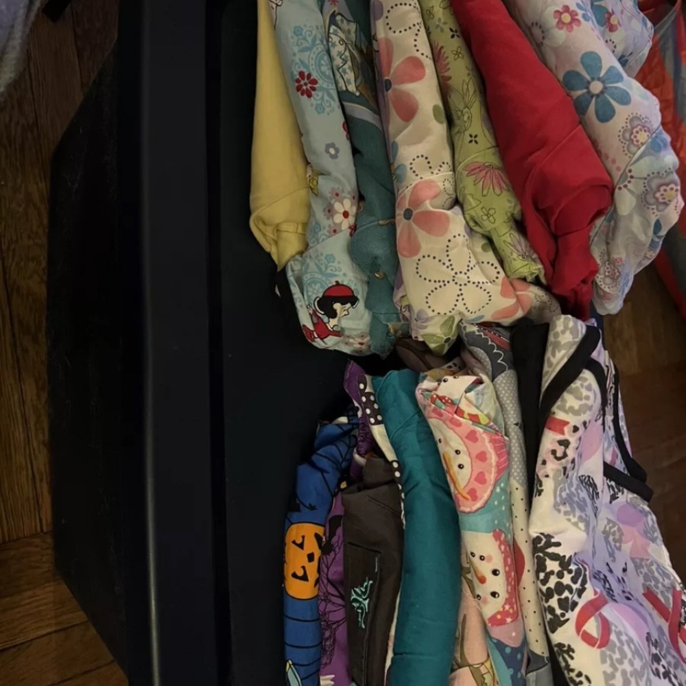 Scrub tops